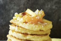 Hawaiian Pancakes with Pineapple Salad