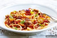 Fresh Tomato Sauce Recipe with Ripe Tomatoes