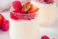 Homemade Berry Frozen Yogurt
