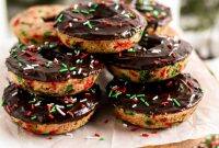 Festive Christmas Donuts for Holiday Baking
