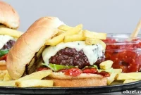 Castello Blue Cheese Burger with Tomato Shallot Jam