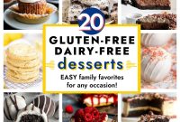 20 Gluten-Free Dairy-Free Dessert Recipes