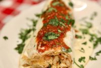 Crispy Fried Chicken Burritos with Creamy Slaw