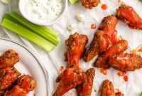 Crispy Oven Baked Chicken Wings