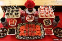 Black and Red Dessert Table Ideas for Parties
