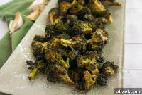 Garlic Roasted Broccoli with Crispy Edges
