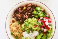 Black Bean Quinoa Bowls for Vegan Meal Prep