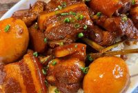 Hmong Sweet Braised Pork Belly Recipe