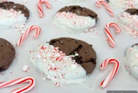 White Chocolate Dipped Cookies Recipe