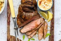 Marinated BBQ Boneless Leg of Lamb Recipe