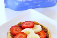 Nutella Waffles with Fresh Fruit