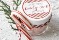 DIY Peppermint Candy Cane Lip Scrub for Soft Lips