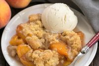 Classic Homemade Peach Crisp Recipe