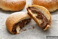 Baked Nutella Iris Italian Stuffed Buns