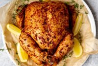 Traeger Smoked Whole Chicken Recipe