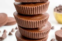 Vegan Gluten Free Chocolate Chip Cookie Dough Cups