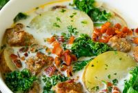 Zuppa Toscana Soup Recipe with Sausage and Kale