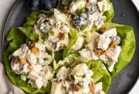 Chicken Waldorf Salad Recipe with Apples and Grapes