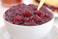 Cranberry Orange Sauce Recipe