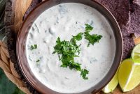 Creamy Green Chile Cilantro Dip