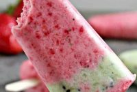 Strawberry Kiwi Popsicles Recipe