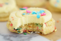 Festive Birthday Cake Cookies for Parties