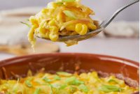 Jalapeno Corn Casserole with Cheddar
