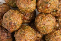 Tender Juicy Baked Moroccan Lamb Meatballs
