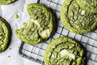 Matcha White Chocolate Cookies Recipe
