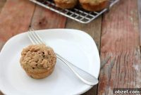 Gluten Free Zucchini Muffins with Streusel Topping