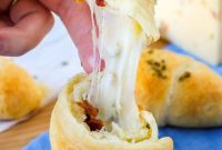 Cheesy Bacon and Pepper Jack Stuffed Crescent Rolls