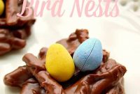Chocolate Peanut Butter Pretzel Bird Nests