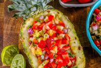 Fresh Pineapple Strawberry Salsa Recipe