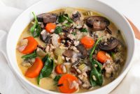 Creamy Wild Rice and Mushroom Soup Recipe