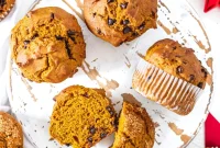 Vegan Pumpkin Muffins with Warm Fall Spices