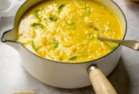 Turmeric Lemon Lentil Dal Soup