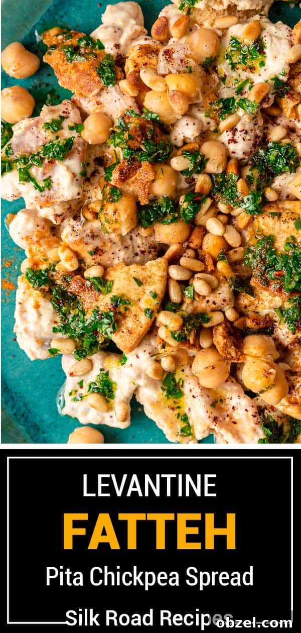 Fatteh with Crispy Pita Hummus and Yogurt 14 titled image (and shown): levantine fatteh pita chickpea spread