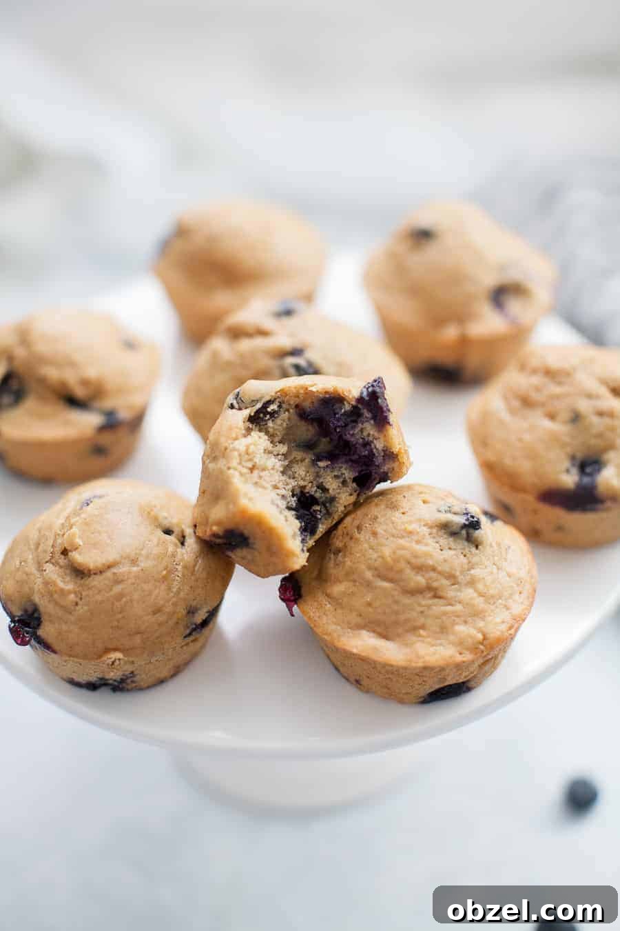 Zesty Lemon Blueberry Muffins Recipe 2 Healthy Lemon Blueberry Muffins