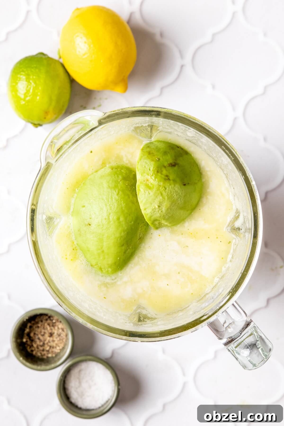 Creamy Dairy Free Chilled Avocado Soup 6 How to Make Chilled Avocado Soup Step 2 - Olivia Adriance