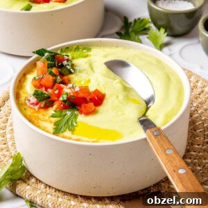 Creamy Dairy Free Chilled Avocado Soup 7 Chilled Avocado Soup - Olivia Adriance