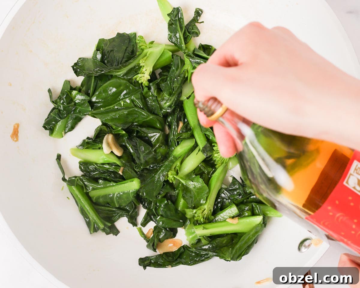 Chinese Broccoli Stir Fry with Garlic Sauce 13 img 11486 12