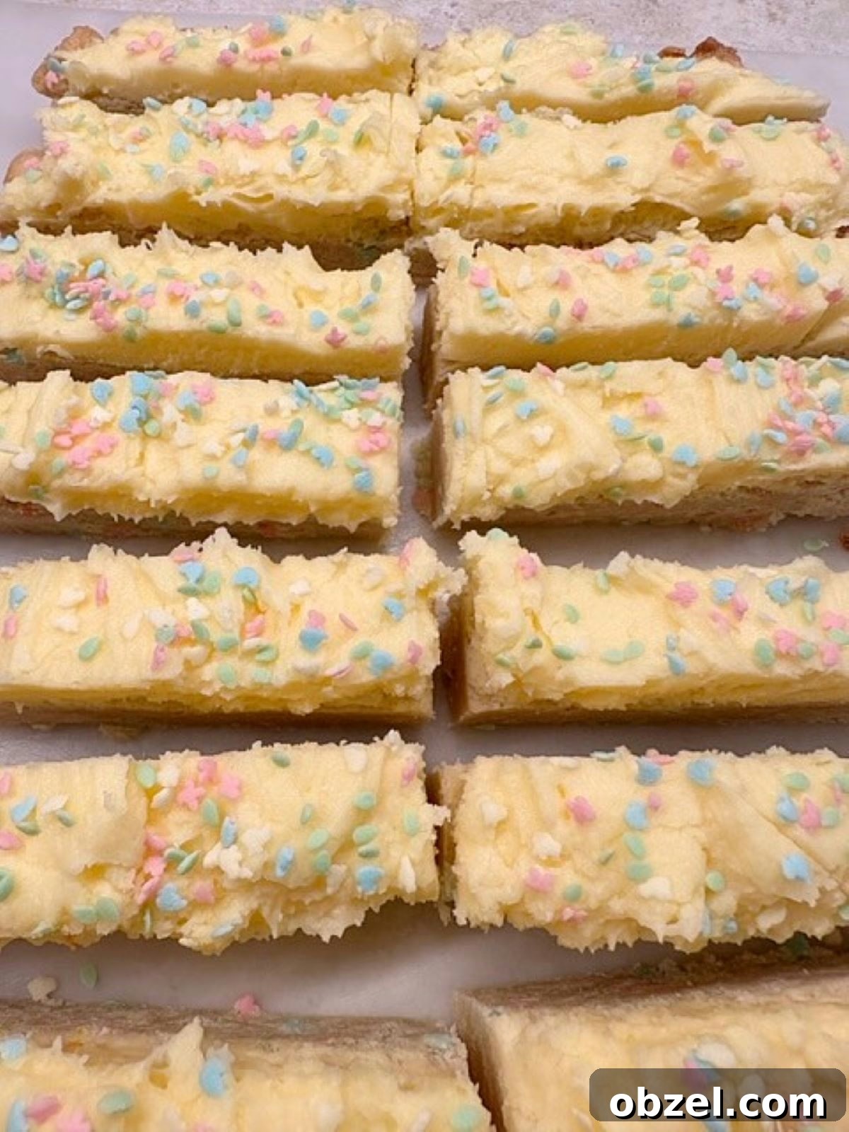 Quick Spring Cookies Recipe with Fresh Flavors 5 spring sugar cookie bars cut into serving size
