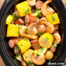 Slow Cooker Shrimp Boil