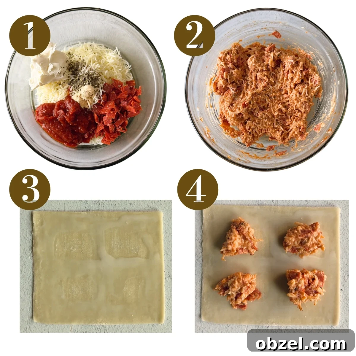 Homemade Pizza Rolls Recipe Totinos Copycat 4 Steps to make homemade pizza rolls.