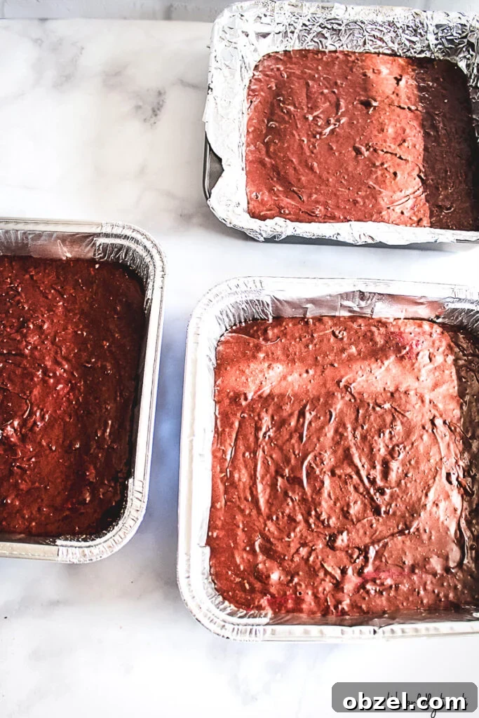 A pan of healthy chocolate zucchini brownies
