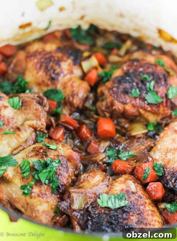 braised chicken with carrots and leeks Braised chicken with carrots and leeks