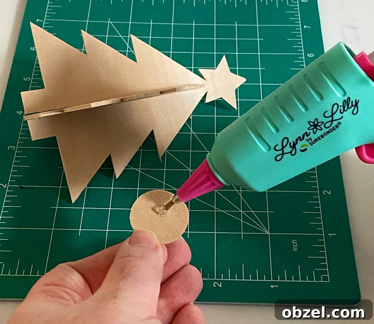 DIY 3D Wooden Christmas Tree with Cricut Maker 10 3D wooden Christmas Tree