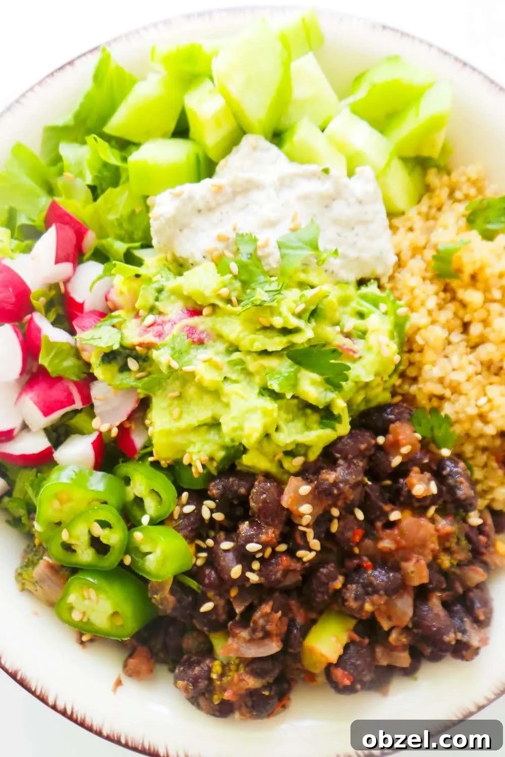 Black Bean Quinoa Bowls for Vegan Meal Prep 6 black bean quinoa bowls