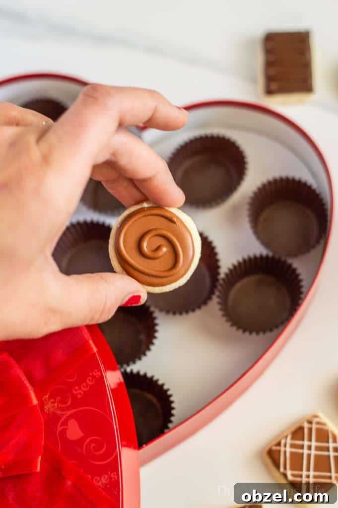 Valentine's Sugar Cookies: DIY Chocolate Box Gift 6 img 16575 5