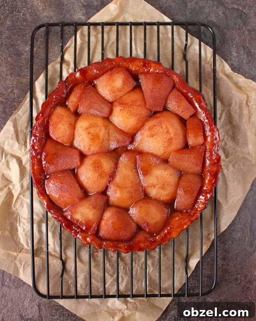 Pear Tarte Tatin Recipe with Caramelized Pears 3 Red Wine Pear Tarte Tatin